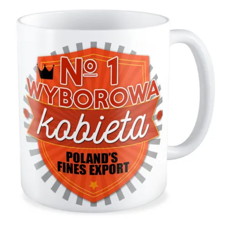 Kubek na DZIEŃ KOBIET Wyborowa kobieta